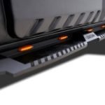 OMSA Mitsubishi L200 Dakar Yan Basamak Siyah V2 Ledli 2020-2024 Arası