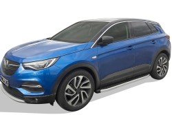 OMSA Opel Grandland X Blackline Yan Basamak Alüminyum 2017-2024 Arası