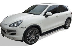 OMSA Porsche Cayanne Blackline Yan Basamak Krom 2010 ve Sonrası