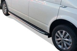 OMSA VW T5 Transporter Blackline Yan Basamak Krom Kısa Şase 2003-2014 Arası