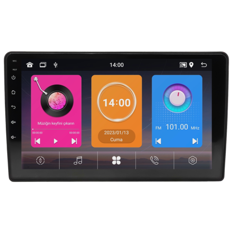 Mitsubishi L200 Android Multimedya Sistemi (2020-2023)