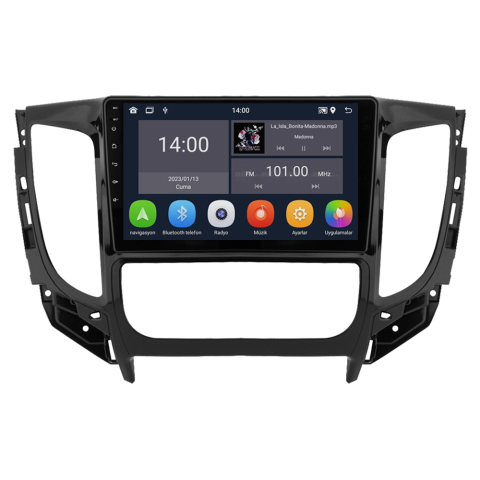 Mitsubishi L200 Android Multimedya Sistemi (2015-2019)